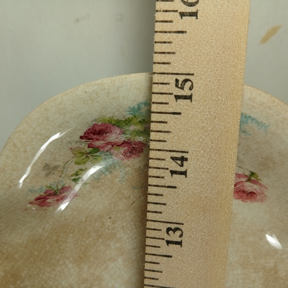 Homer Laughlin Floral Scalloped Edge Platter - Picture 5 of 7